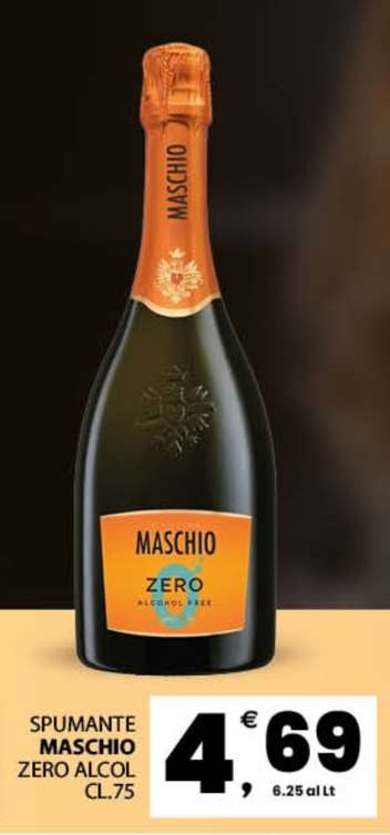SPUMANTE MASCHIO ZERO ALCOL CL.75