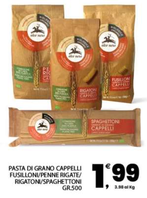 PASTA DI GRANO CAPPELLI
