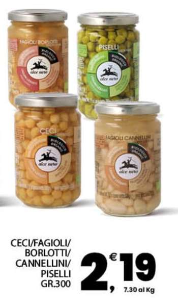 CECI/FAGIOLI/BORLOTTI/CANNELLINI/PISELLI