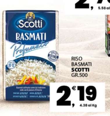 Riso basmati SCOTTI