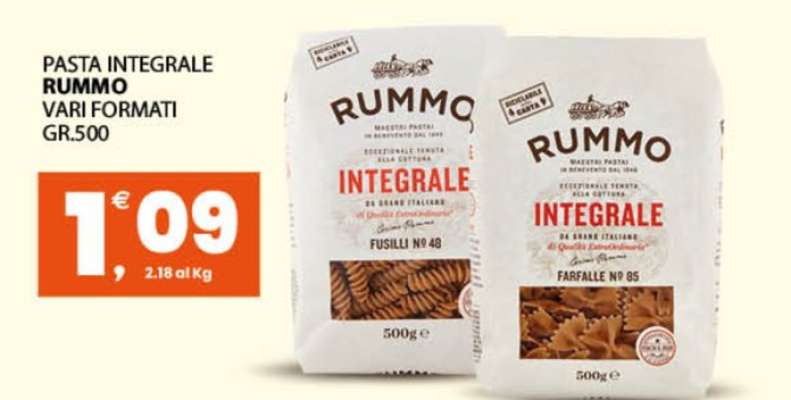 PASTA INTEGRALE RUMMO