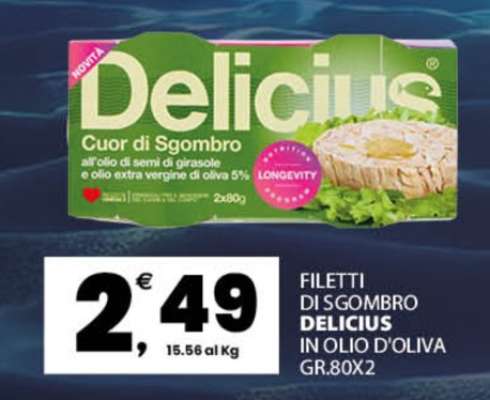 Filetti di Sgombro Delicius
