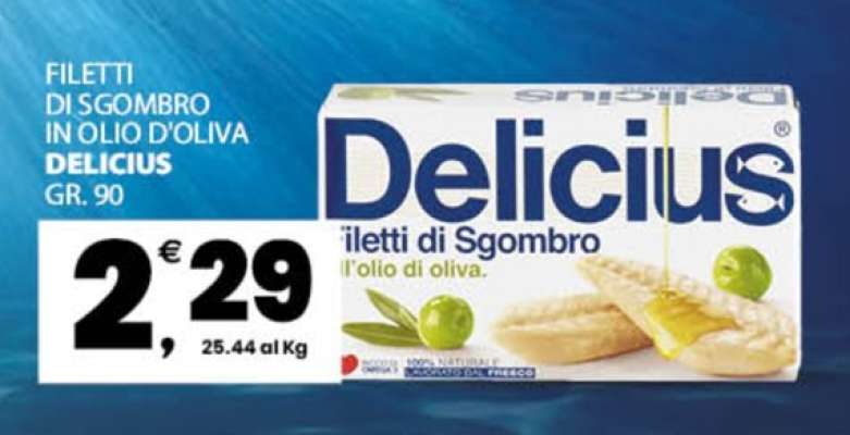 FILETTI DI SGOMBRO IN OLIO D'OLIVA