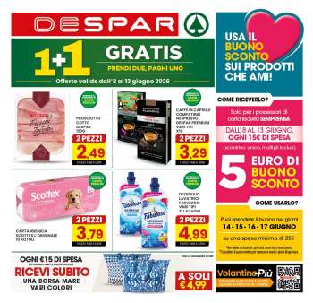 Volantino Despar - 8/6/2026 - 13/6/2026.