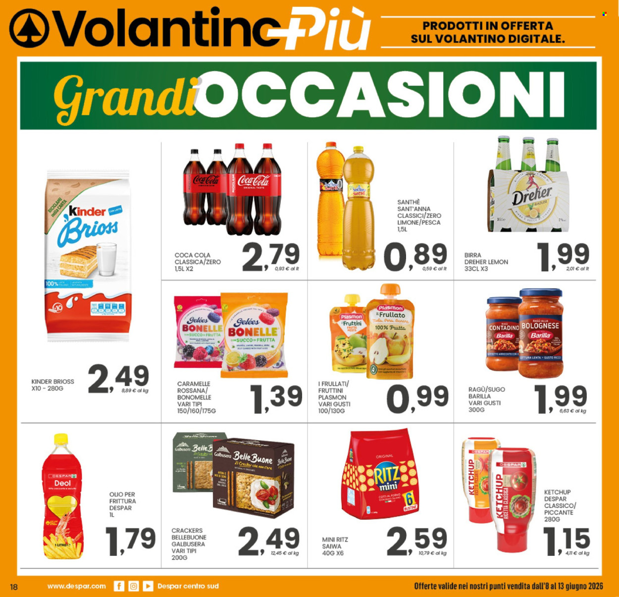 Volantino Despar - 8/6/2026 - 13/6/2026. Pagina 17