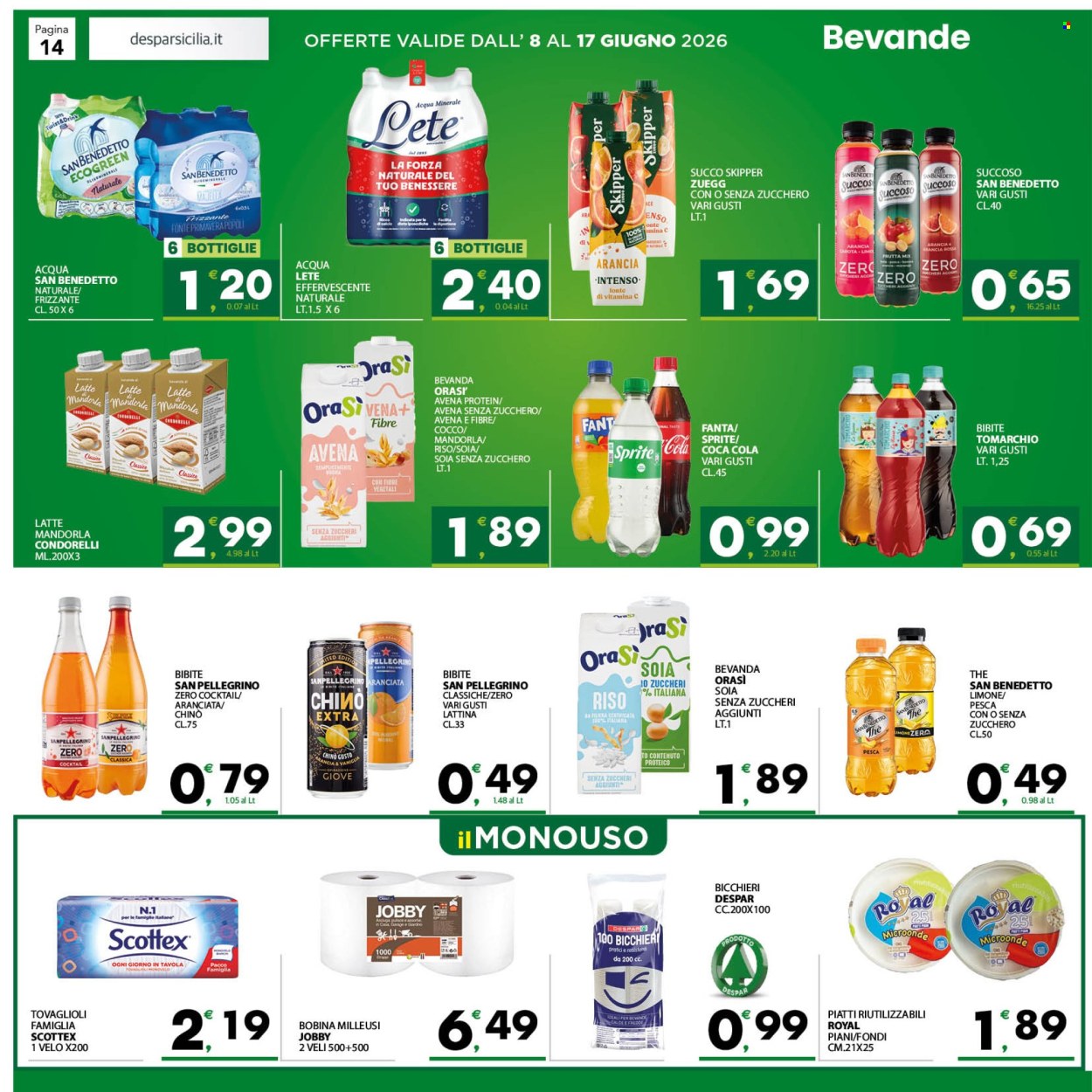 Volantino Despar - 8/6/2026 - 17/6/2026. Pagina 14