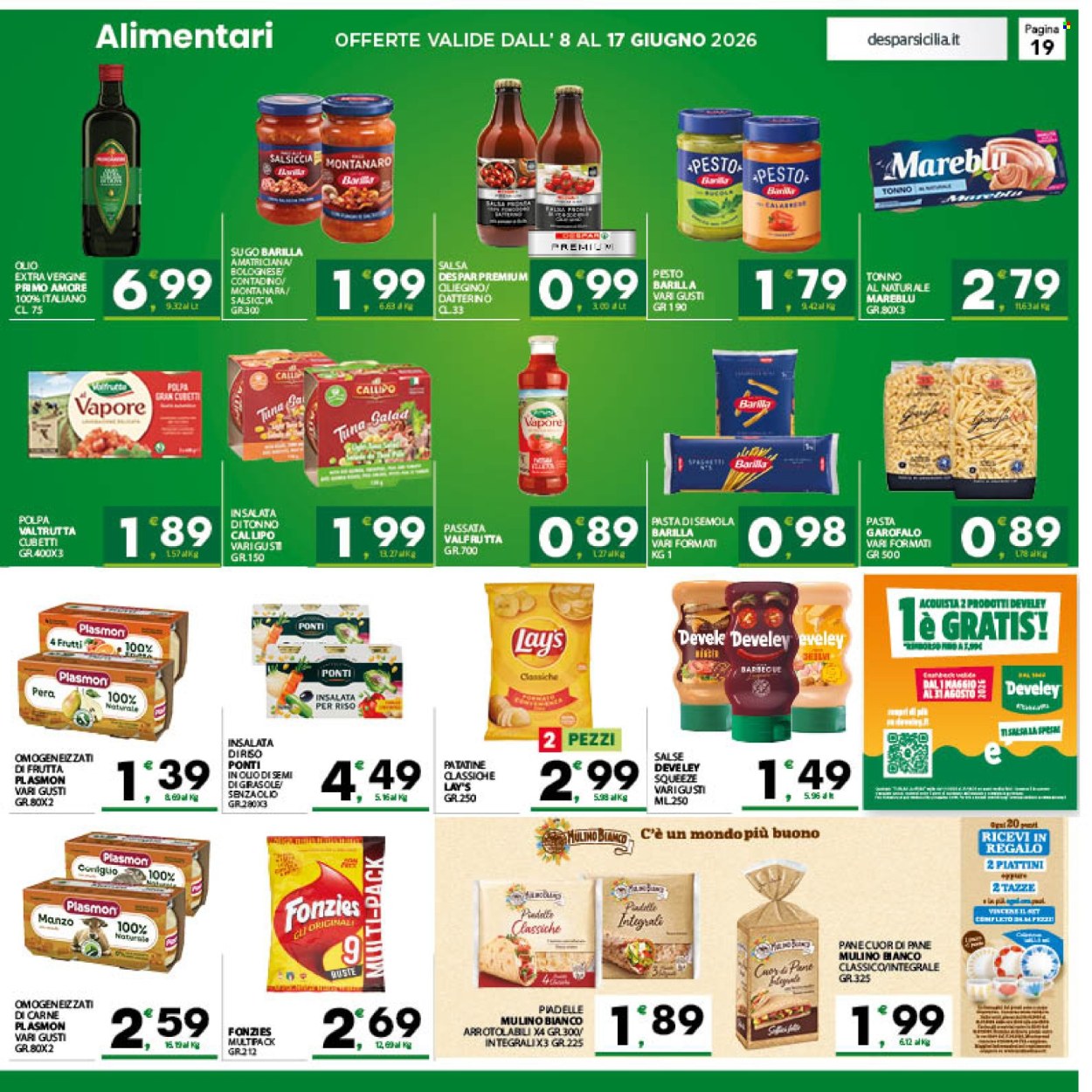 Volantino Eurospar - 8/6/2026 - 17/6/2026. Pagina 19