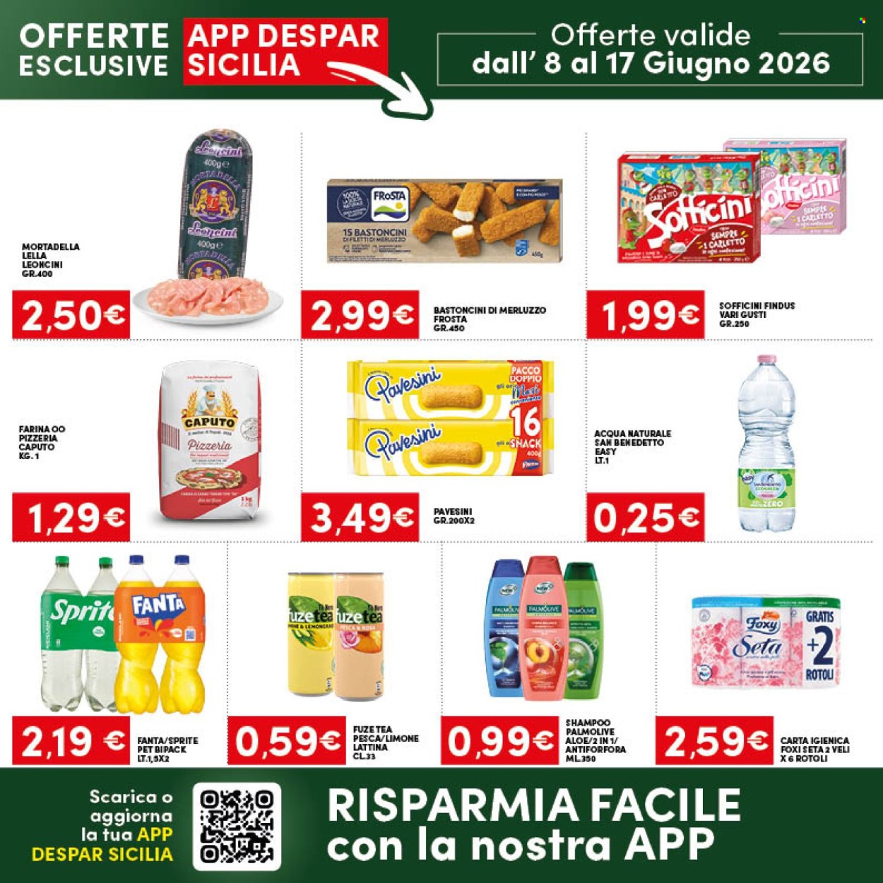 Volantino Eurospar - 8/6/2026 - 17/6/2026. Pagina 20