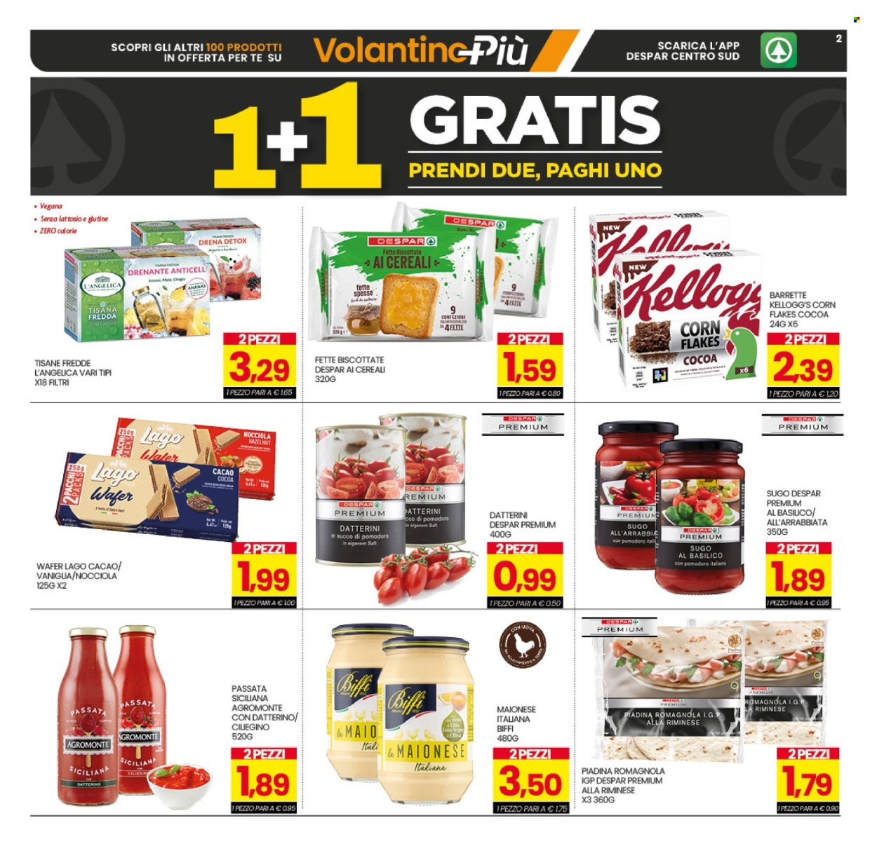 Volantino Eurospar - 8/6/2026 - 13/6/2026. Pagina 2