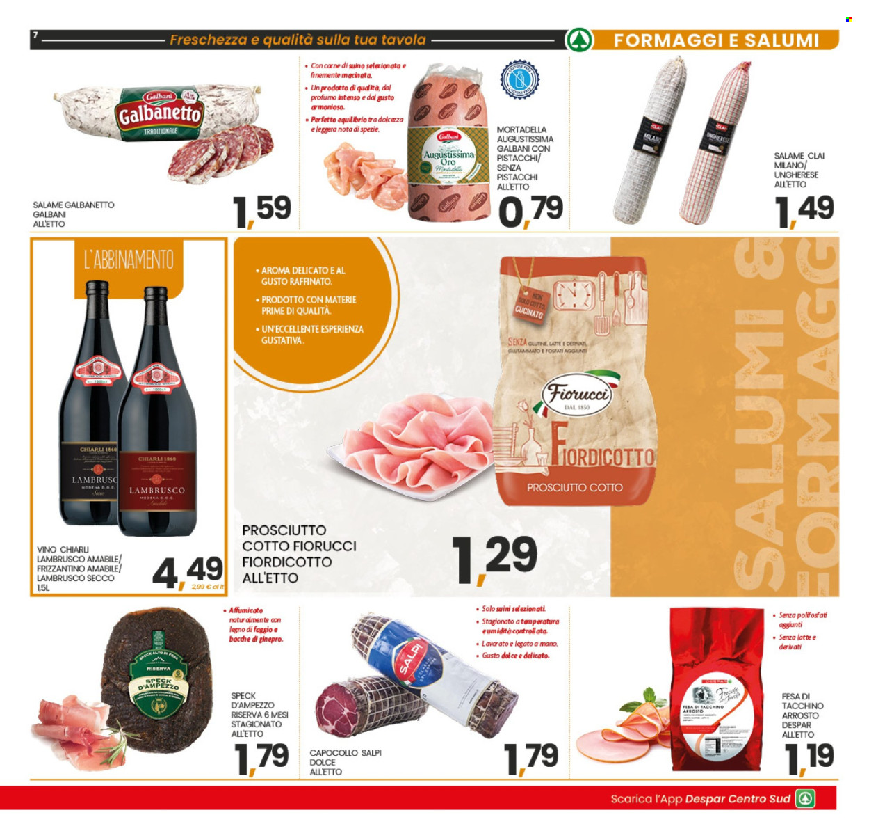 Volantino Eurospar - 8/6/2026 - 13/6/2026. Pagina 7