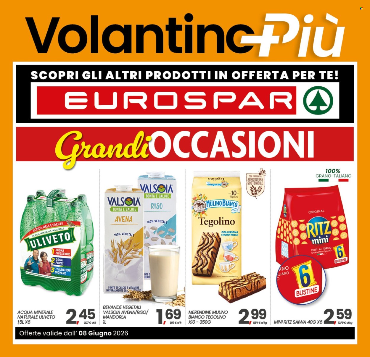 Volantino Eurospar - 8/6/2026 - 13/6/2026. Pagina 16