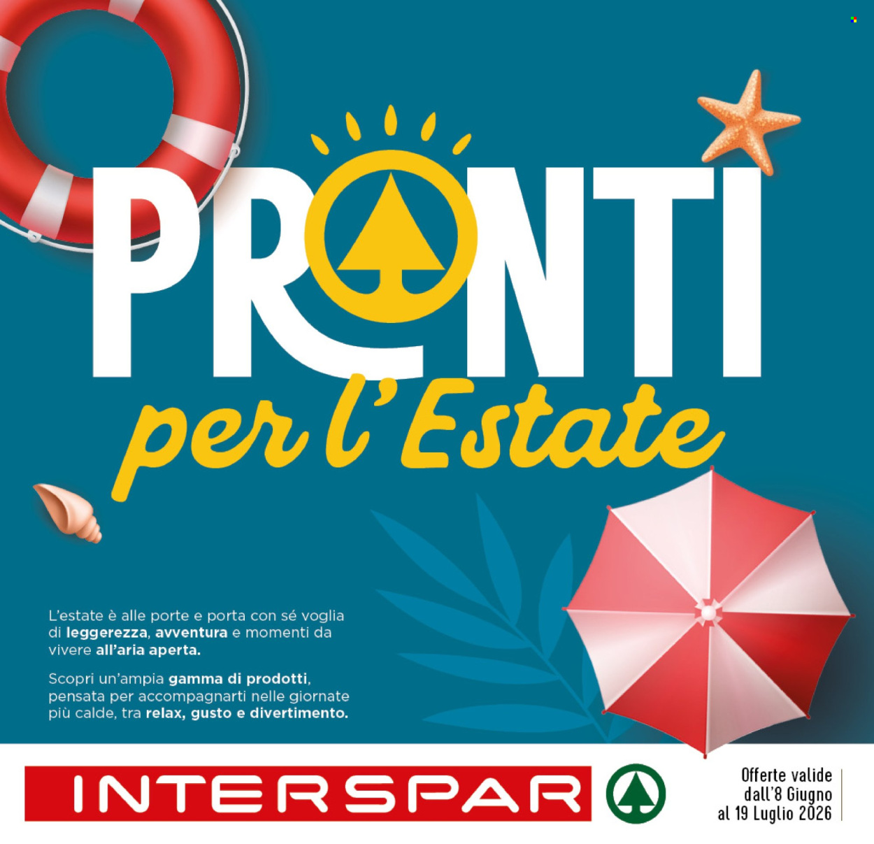 Leták Interspar - 8.6.2026 - 19.7.2026. Strana 1
