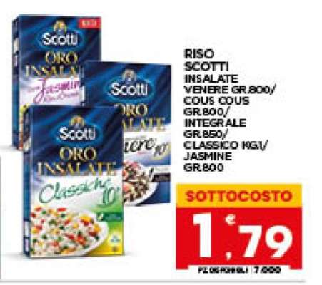 RISO SCOTTI INSALATE