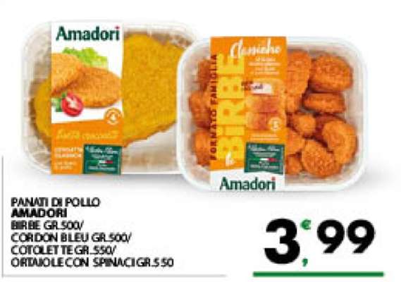 PANATI DI POLLO AMADORI