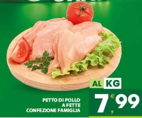 PETTO DI POLLO A FETTE CONFEZIONE FAMIGLIA