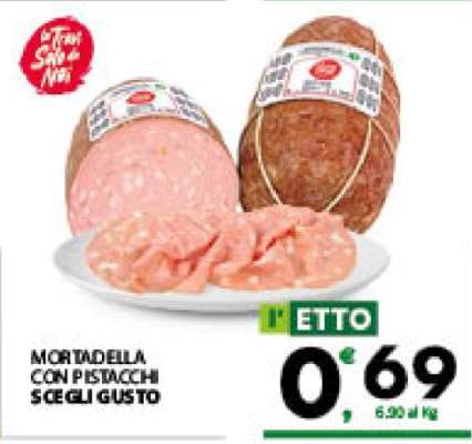 MORTADELLA CON PISTACCHI