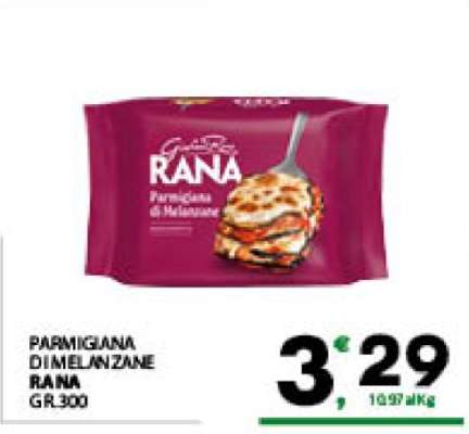 PARMIGIANA DI MELANZANE RANA