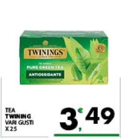 TEA TWINING VARI GUSTI X 25