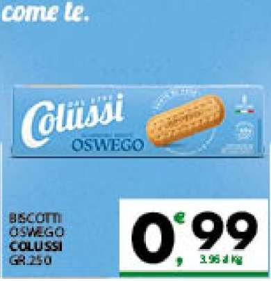 BISCOTTI OSWEGO COLUSSI