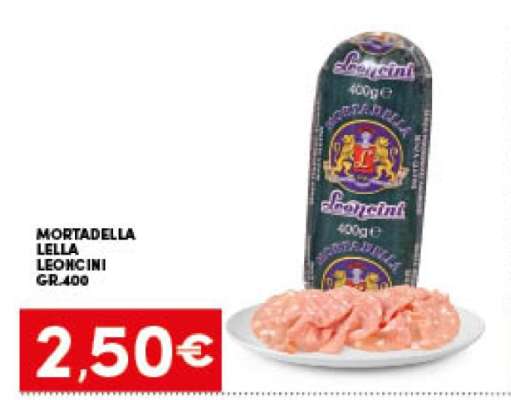 MORTADELLA LELLA LEONCINI GR.400