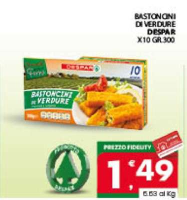 BASTONCINI DI VERDURE