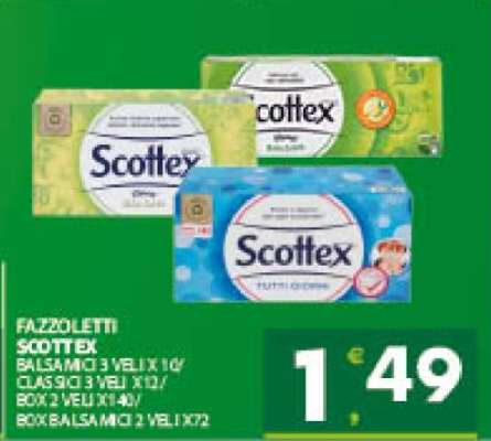 FAZZOLETTI SCOTTEX