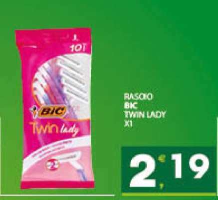RASOIO BIC TWIN LADY X1