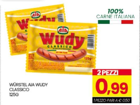 WÜRSTEL AIA WUDY CLASSICO