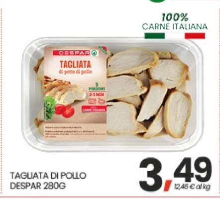 TAGLIATA DI POLLO DESPAR 280G