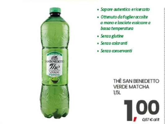 THÈ SAN BENEDETTO VERDE MATCHA