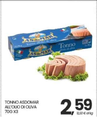 TONNO ASDOMAR all’olio di oliva