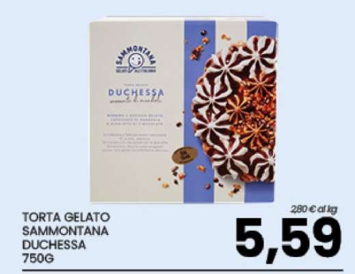 TORTA GELATO SAMMONTANA DUCHESSA