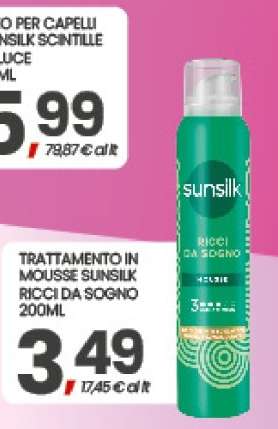 SUNSILK RICCI DA SOGNO