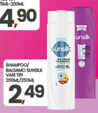 SHAMPOO, BALSAMO SUNSILK