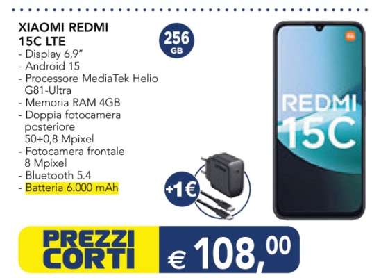 XIAOMI REDMI 15C LTE