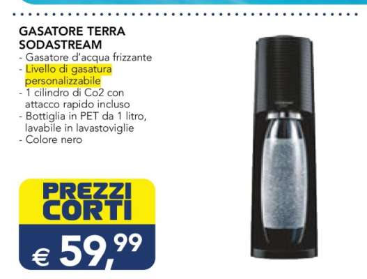 GASATORE TERRA SODASTREAM