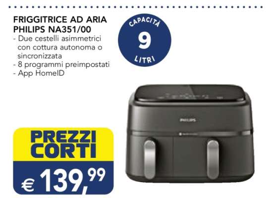 FRIGGITRICE AD ARIA PHILIPS NA351/00