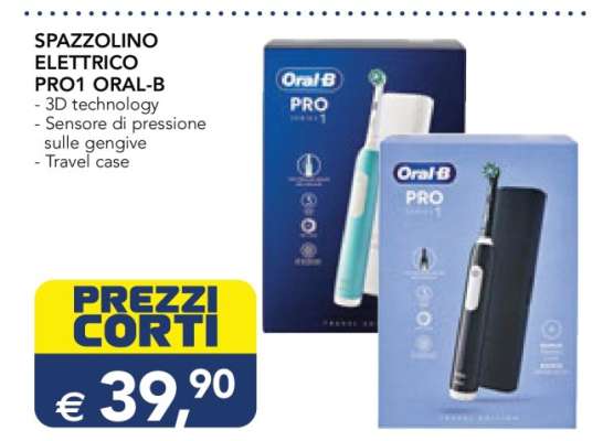 SPAZZOLINO ELETTRICO PRO1 ORAL-B