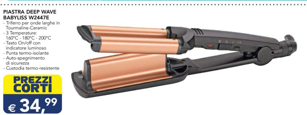 PIASTRA DEEP WAVE BABYLISS W2447E