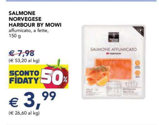 Salmone Norvegese Harbour by Mowi