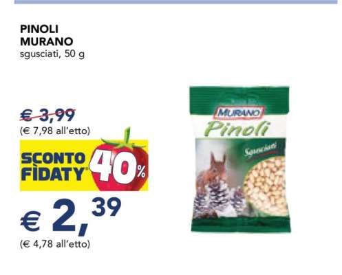 PINOLI MURANO
