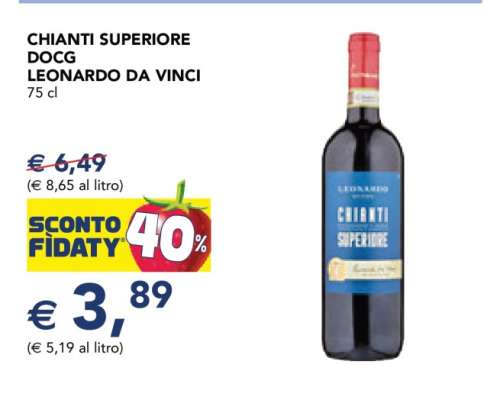 CHIANTI SUPERIORE DOCG LEONARDO DA VINCI