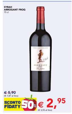SYRAH ARROGANT FROG
