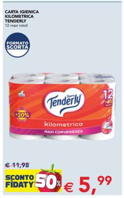 Carta Igienica Kilometrica Tenderly