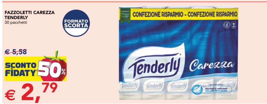 Fazzoletti Carezza Tenderly
