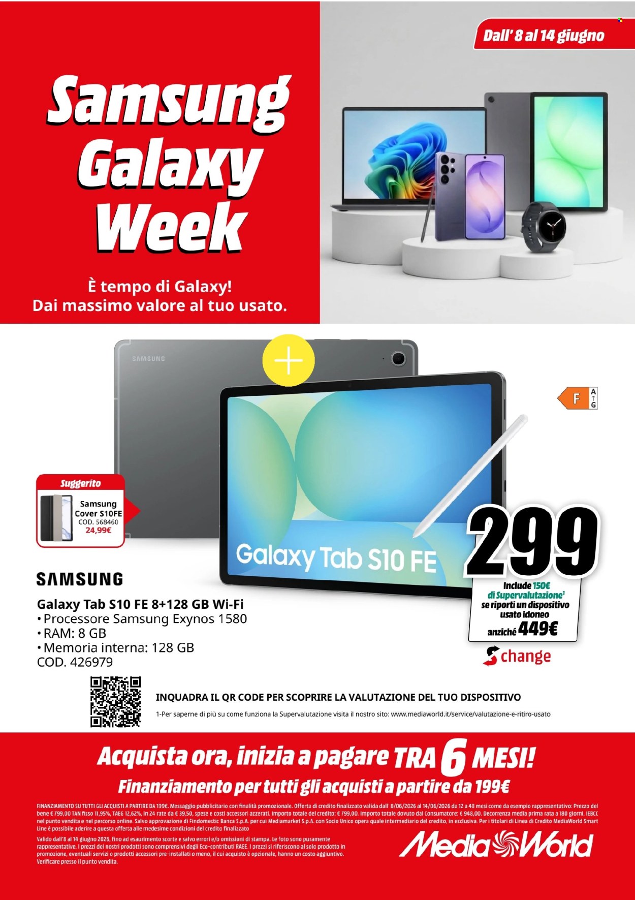 Volantino MediaWorld - 8/6/2026 - 14/6/2026. Pagina 4