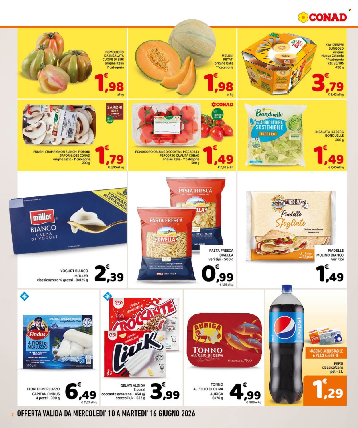 Volantino Conad - 10/6/2026 - 16/6/2026. Pagina 2