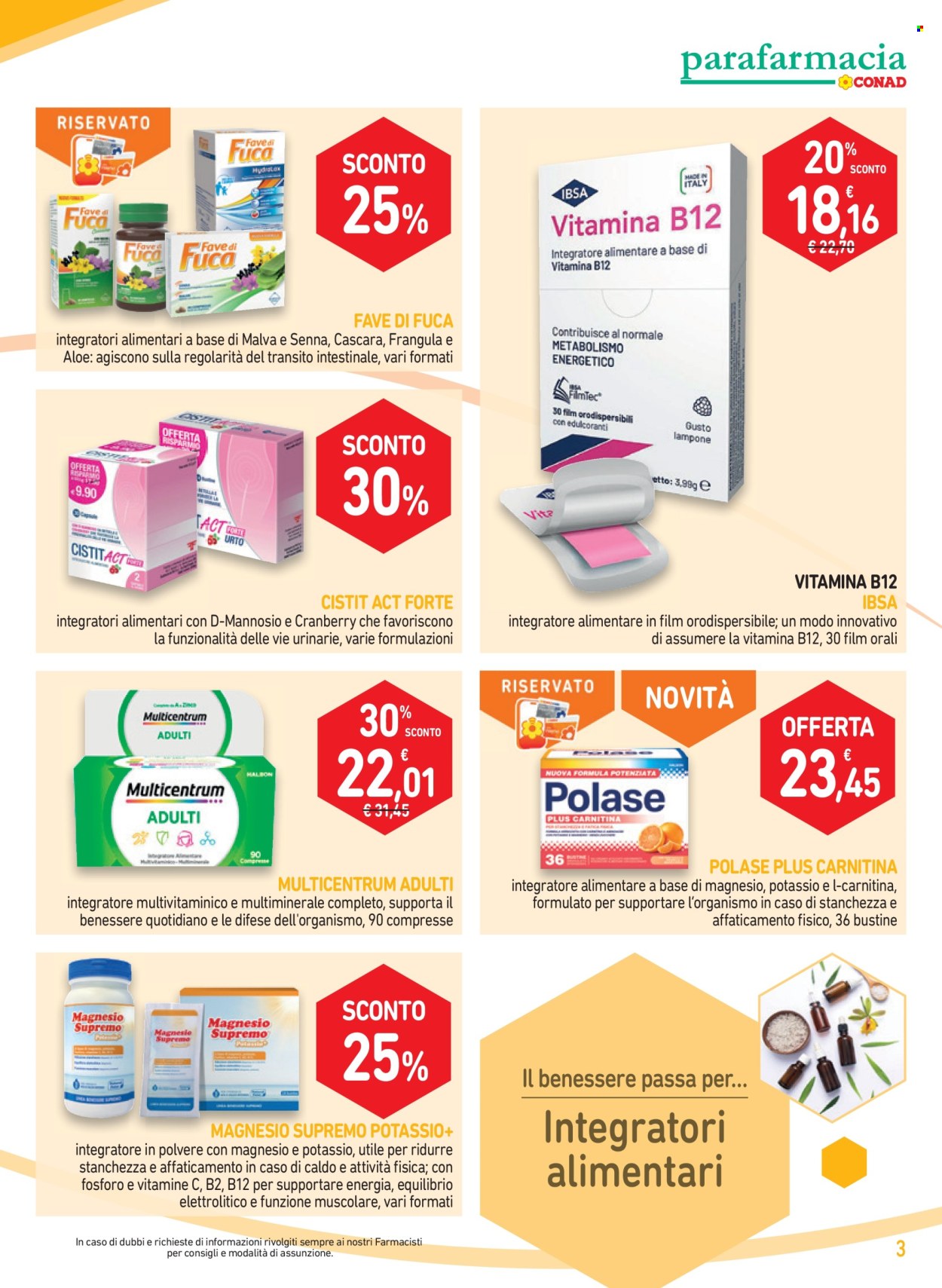 Leták Parafarmacia Conad - 29.5.2026 - 29.6.2026. Strana 3