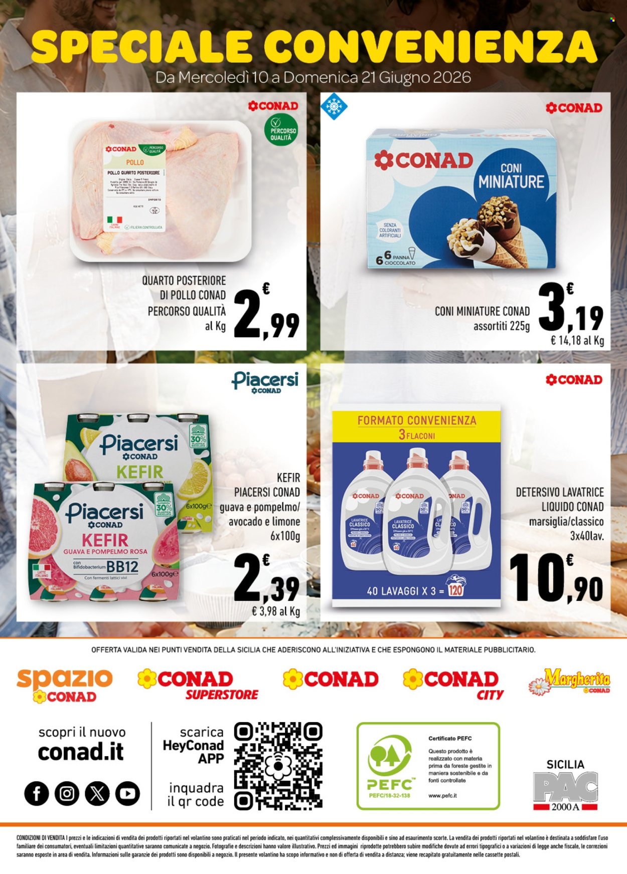 Volantino Conad - 10/6/2026 - 21/6/2026. Pagina 8