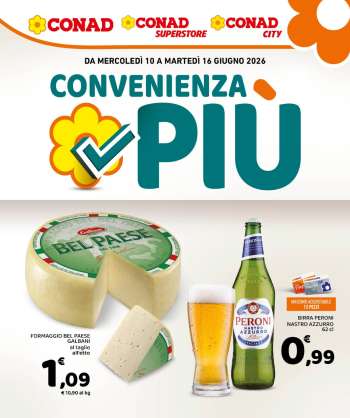 Volantino Conad - 10/6/2026 - 16/6/2026.
